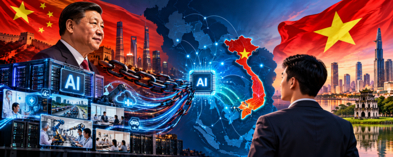 中国AI扩张背后的战略隐忧：北京能否通过技术依赖影响越南的数字主权与未来？
