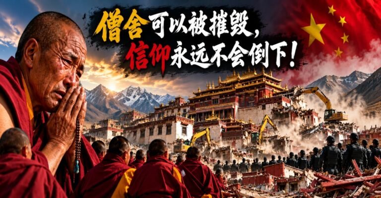 北京在扎西寺推进拆除行动：西藏历史悠久的佛教寺院面临威胁